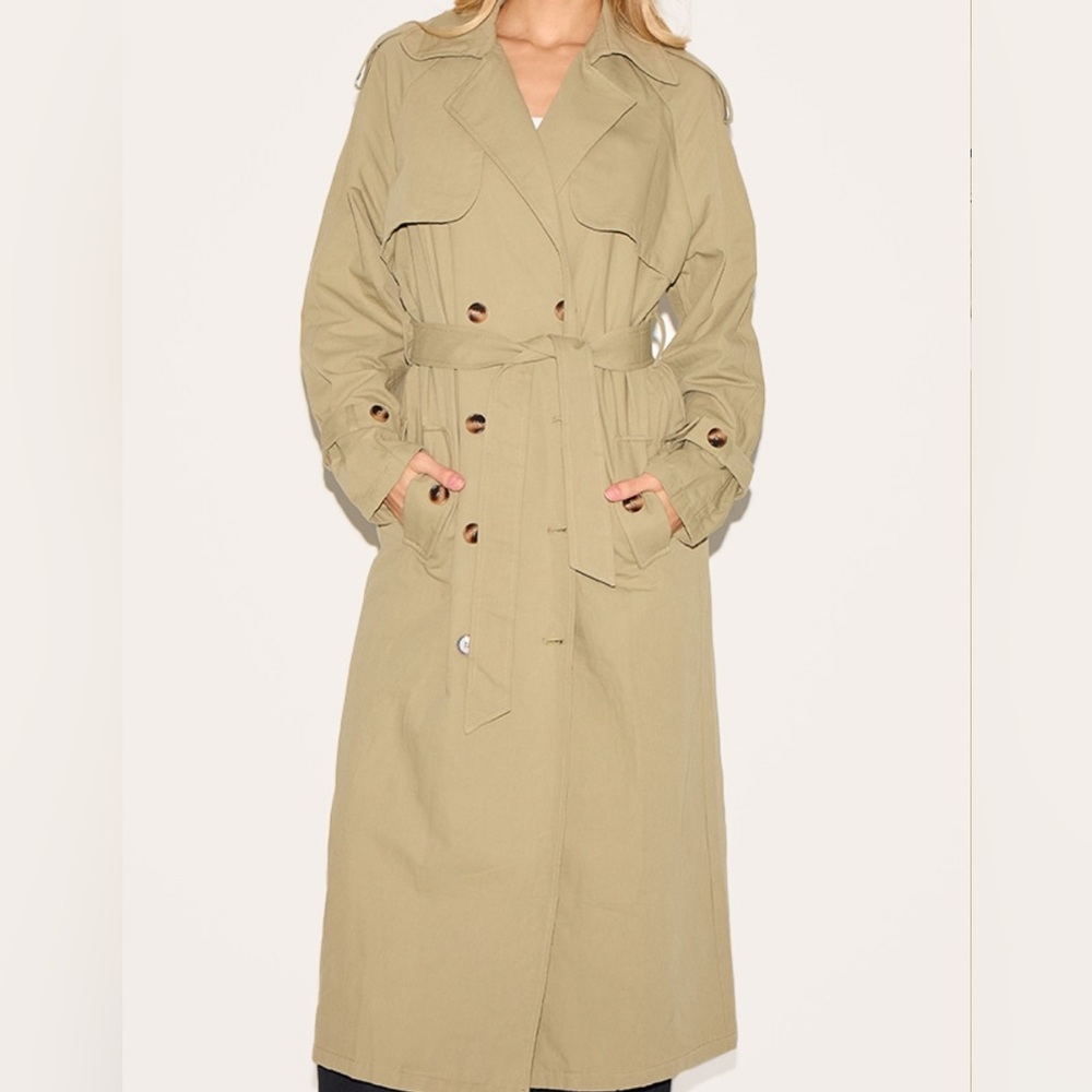 Women's khaki Trench Coat